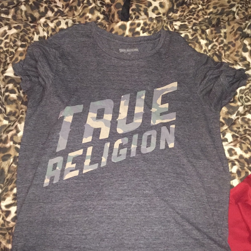 True religion men’s shirt Large . Lightly used